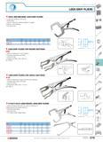 372 LOCK-GRIP PLIERS 504A ARC-WELDING LOCK-GRIP PLIERS Light alloy spatter-proof jaws Steel body Secure clamp for welding shaped or angled sections a Каталог FACOM 2005 Профессиональный ручной инструмент для предприятий и мастерских Стр. 375 ENG