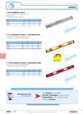 399 LEVELS 309 STANDARD LEVELS Similar to 309M but non-magnetic and no protractor vial 1 horizontal vial and 1 plumb vial F L mm H mm I mm D g 309 40 Каталог FACOM 2005 Профессиональный ручной инструмент для предприятий и мастерских Стр. 402 ENG