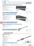 407 METROLOGY OUTSIDE-READING WORKSHOP VERNIER CALIPER TO 1 50 MM 805 S W ISO 3599 DIN 862 NF E 11 091 Capacity 300 mm Outside and inside measurement Каталог FACOM 2005 Профессиональный ручной инструмент для предприятий и мастерских Стр. 410 ENG