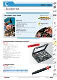 430 IMPACT TOOLS MULTI-IMPACT SETS Multi-impact punch system PROTECTION Interchangeable tips of differing hardness for parts that must not be marked Каталог FACOM 2005 Профессиональный ручной инструмент для предприятий и мастерских Стр. 433 ENG