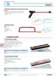 447 N SAWING REVOLVER FRAME WITH SLIDING BLADE-GUIDE 605 B Sliding guide steadies blade throughout cutting stroke A thumbscrew can lock the guide to Каталог FACOM 2005 Профессиональный ручной инструмент для предприятий и мастерских Стр. 450 ENG