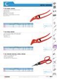 464 883 SCROLL SHEARS Specially-shaped nose for accurately following detailed patterns Steel end stops 883B G Left-cut scroll shears 883B Right-cut s Каталог FACOM 2005 Профессиональный ручной инструмент для предприятий и мастерских Стр. 467 ENG