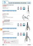485 PULLERS FOR ENGINEERING APPLICATIONS 3 LEGS HYDRAULIC-SCREW OUTSIDE PULLER U 310-250VH Force 100 kN Min max spread C 15 250 mm Reach P 250 mm Sup Каталог FACOM 2005 Профессиональный ручной инструмент для предприятий и мастерских Стр. 488 ENG
