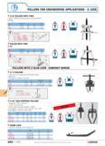 489 PULLERS FOR ENGINEERING APPLICATIONS 2 LEGS U 42 PULLERS WITH YOKE Model U 42B has special-purpose legs for gearbox bearings F C min max P T D mm Каталог FACOM 2005 Профессиональный ручной инструмент для предприятий и мастерских Стр. 492 ENG