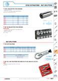 504 STUD EXTRACTORS NUT SPLITTERS & P 287B ROLLER-TYPE STUD DRIVERS Capacity 0 6-16 mm 1/2 12 7 mm) drive except model 287B 16 which has a through-ho Каталог FACOM 2005 Профессиональный ручной инструмент для предприятий и мастерских Стр. 507 ENG