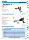 508 IMPACT WRENCHES IMPACT WRENCHES 3/8 IMPACT WRENCH 3/8 NJ 1300 Trigger speed control Variable speed control Ideal for removing transmissions flang Каталог FACOM 2005 Профессиональный ручной инструмент для предприятий и мастерских Стр. 511 ENG