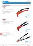 555 HAND RIVETERS RIVETER Y 105B Capacity 0 5 mm aluminium rivets and 0 4 mm steel rivets Grips shaped for optimum comfort Return-spring to closed po Каталог FACOM 2005 Профессиональный ручной инструмент для предприятий и мастерских Стр. 558 ENG