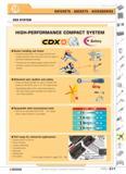 568 yj RATCHETS SOCKETS ACCESSORIES CDX SYSTEM HIGH-PERFORMANCE COMPACT SYSTEM cdx Easier handling and faster Improved accessibility The compact ratc Каталог FACOM 2005 Профессиональный ручной инструмент для предприятий и мастерских Стр. 571 ENG