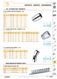 572 RATCHETS SOCKETS ACCESSORIES 3/8 12-POINT OGV SOCKETS JB 12-POINT INCH OGV SOCKETS 3/8 WAS 954 E F 0 d1 mm 0 d2 mm t mm L mm D g JB 1 4 97 167 60 Каталог FACOM 2005 Профессиональный ручной инструмент для предприятий и мастерских Стр. 575 ENG