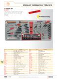579 SPECIALIST AERONAUTICAL TOOL SETS AVIONICS SET CU AE51 Major and minor in-hanger overhaul and servicing of electrical equipment including control Каталог FACOM 2005 Профессиональный ручной инструмент для предприятий и мастерских Стр. 582 ENG