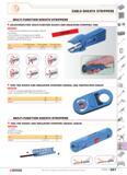 594 SPECIALIST TOOLING CABLE-SHEATH STRIPPERS MULTI-FUNCTION SHEATH STRIPPERS ADJUSTMENT-FREE MULTI-FUNCTION SHEATH AND INSULATION STRIPPING TOOL 985 Каталог FACOM 2005 Профессиональный ручной инструмент для предприятий и мастерских Стр. 597 ENG
