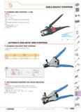 596 SPECIALIST TOOLING CABLE-SHEATH STRIPPERS AUTOMATIC WIRE STRIPPERS 1 5 MM3 174 4 U 0 25 1 5 mm2 AWG 24 16 3 17 mm Mini model with fibreglass-rein Каталог FACOM 2005 Профессиональный ручной инструмент для предприятий и мастерских Стр. 599 ENG