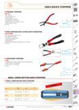 598 SPECIALIST TOOLING CABLE-SHEATH STRIPPERS FINE-WIRE STRIPPERS 1 194 12 Max AWG 14 For light-gauge wire Narrow blades Cutting depth presetting Bur Каталог FACOM 2005 Профессиональный ручной инструмент для предприятий и мастерских Стр. 601 ENG