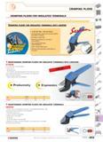 600 SPECIALIST TOOLING CRIMPING PLIERS CRIMPING PLIERS FOR INSULATED TERMINALS I 1 H Crimpiimg pliers for insulated terminals with locator To IEC 60 Каталог FACOM 2005 Профессиональный ручной инструмент для предприятий и мастерских Стр. 603 ENG