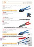 601 SPECIALIST TOOLING CRIMPING PLIERS PRODUCTION CRIMPING PLIERS FOR INSULATED TERMINALS 985753 To IEC 760 Extended handle for two-hand use Pliers c Каталог FACOM 2005 Профессиональный ручной инструмент для предприятий и мастерских Стр. 604 ENG