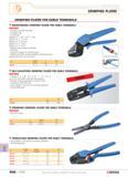 603 SPECIALIST TOOLING CRIMPING PLIERS CRIMPING PLIERS FOR CABLE TERMINALS MAINTENANCE CRIMPING PLIERS FOR CABLE TERMINALS 985895 Complies with NFC 6 Каталог FACOM 2005 Профессиональный ручной инструмент для предприятий и мастерских Стр. 606 ENG