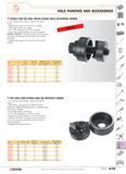 616 HOLE PUNCHES AND ACCESSORIES PUNCH FOR ISO SIZE HOLES PUNCH WITH ACTUATING SCREW For cutting circular holes in plastic and sheet metal Operated b Каталог FACOM 2005 Профессиональный ручной инструмент для предприятий и мастерских Стр. 619 ENG