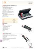 623 SPECIALIST TOOLING TESTERS PRECISION ELECTRONIC THERMOMETER KIT DX 12-1 14 mm LCD in C or F Maximum value and memory recall functions Resolution Каталог FACOM 2005 Профессиональный ручной инструмент для предприятий и мастерских Стр. 626 ENG