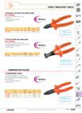 630 SPECIALIST TOOLING 1000V INSULATED TOOLS DIAGONAL CUTTERS FOR COPPER WIRE 391 16AVSE W ISO 5749 DIN 5238 NF E 73-105 Inset joint 2-colour warning Каталог FACOM 2005 Профессиональный ручной инструмент для предприятий и мастерских Стр. 633 ENG