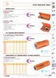 640 SOCKET SETS SPECIALIST TOOLING 1000V INSULATED TOOLS SET OF 12 TOOLS S 400AVSE Comprising 9 sockets 12-point sizes 8 9 10 11 12 13 14 17 19 mm 1 Каталог FACOM 2005 Профессиональный ручной инструмент для предприятий и мастерских Стр. 643 ENG