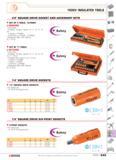 642 SPECIALIST TOOLING 1000V INSULATED TOOLS 3 8 SQUARE DRIVE SOCKET AND ACCESSORY SETS SET OF 9 TOOLS 12-POINT J 400AVSE Comprising 6 sockets 12-poi Каталог FACOM 2005 Профессиональный ручной инструмент для предприятий и мастерских Стр. 645 ENG