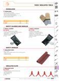 644 SPECIALIST TOOLING 1000V INSULATED TOOLS OVERGLOVES OVERGLOVES W European directive 89 686 Silicon leather giving mechanical protection Worn over Каталог FACOM 2005 Профессиональный ручной инструмент для предприятий и мастерских Стр. 647 ENG