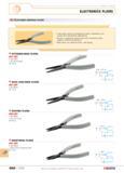 657 general tooling ELECTRONICS PLIERS Flat-nose gripping pliers These pliers serve all professional needs in laboratory production and maintenance a Каталог FACOM 2005 Профессиональный ручной инструмент для предприятий и мастерских Стр. 660 ENG