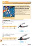 661 ANTISTATIC SERIES ELECTRONICS PLIERS A Safety first Never use antistatic tools when working on live components STATIC ELECTRICITY CAN DESTROY ELE Каталог FACOM 2005 Профессиональный ручной инструмент для предприятий и мастерских Стр. 664 ENG