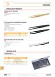 677 TWEEZERS SPECIALIZED TWEEZERS SOLID PLASTIC TWEEZERS 150 P1 Polypropylene Can be sterilized up to 180C Length 125 mm D 6 g 150 P ANTISTATIC SOLID Каталог FACOM 2005 Профессиональный ручной инструмент для предприятий и мастерских Стр. 680 ENG