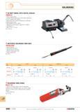 687 SOLDERING 80 WATT MODEL WITH DIGITAL DISPLAY 1003A E Power supply 230V Includes 80 W soldering iron and stand operating on 24 V supplied from sta Каталог FACOM 2005 Профессиональный ручной инструмент для предприятий и мастерских Стр. 690 ENG