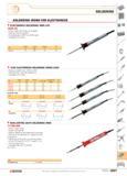 688 general tooling SOLDERING SOLDERING IRONS FOR ELECTRONICS & P M ELECTRONICS SOLDERING IRON 24V 1024 25 Power supply 24V (plug not included) Heati Каталог FACOM 2005 Профессиональный ручной инструмент для предприятий и мастерских Стр. 691 ENG