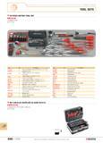 693 TOOL SETS 65-PIECE METRIC TOOL SET CM EL32 Supplied loose D 45 kg F Qty Description 431 MT 1 Short-nose pliers 420 MT 1 Shaping pliers 433 LMT 1 Каталог FACOM 2005 Профессиональный ручной инструмент для предприятий и мастерских Стр. 696 ENG