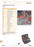 695 TOOL SETS 102-PIECE METRIC AND INCH TOOL SET CM EL34 Supplied loose D 25 kg F Qty Description 22 JE6T 6 Roll set of miniature open-end wrenches 3 Каталог FACOM 2005 Профессиональный ручной инструмент для предприятий и мастерских Стр. 698 ENG
