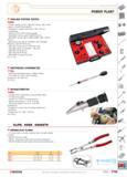 712 SPECIALIST TOOLING POWER PLANT COOLING SYSTEM TESTER P 920A Checks cooling system tightness (hoses clips pump radiator cylinder-head gasket) Supp Каталог FACOM 2005 Профессиональный ручной инструмент для предприятий и мастерских Стр. 715 ENG