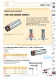 716 SPECIALIST TOOLING POWER PLANT Magnetic spark-plug sockets FOR AN EASIER REACH In addition spark plugs are held by the magnets while lifting out Каталог FACOM 2005 Профессиональный ручной инструмент для предприятий и мастерских Стр. 719 ENG