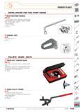 726 SPECIALIST TOOLING POWER PLANT DIESEL ENGINE AND FUEL PUMP TIMING INJECTION PUMP WRENCH DM 22 ALFA ROMEO AUDI CHRYSLER CITROEN FIAT FORD NISSAN O Каталог FACOM 2005 Профессиональный ручной инструмент для предприятий и мастерских Стр. 729 ENG