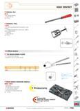 752 SPECIAL FILE DF 4 For cleaning calipers Length 265 mm D 110 g REMOVAL TOOL T 228 For removing parking-brake mechanism on rear calipers CITROEN BX Каталог FACOM 2005 Профессиональный ручной инструмент для предприятий и мастерских Стр. 755 ENG