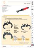 760 SPECIALIST TOOLING 1 MECHANICAL BODY ROAD CONTACT v- H U 89M Two-stage screw operated telescopic body 22 mm hexagonal drive Tested to 100 000 N F Каталог FACOM 2005 Профессиональный ручной инструмент для предприятий и мастерских Стр. 763 ENG