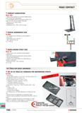 763 ROAD CONTACT COMPACT WORKSTATION DLS 100 Space-saving solution for all tools needed during strut removal and replacement Accommodates either dire Каталог FACOM 2005 Профессиональный ручной инструмент для предприятий и мастерских Стр. 766 ENG