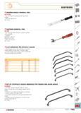 780 SPECIALIST TOOLING BODYWORK WINDOW-HANDLE REMOVAL TOOL D 117A For removing the spring-clip securing window handles 230 x 25 x 0 20 mm D 115 g FAS Каталог FACOM 2005 Профессиональный ручной инструмент для предприятий и мастерских Стр. 783 ENG