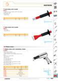 784 SPECIALIST TOOLING BODYWORK SLIM CHISEL WITH GUARD P 259 P Forged from chrome-vanadium steel cutting edges hardened to 57 HRc Guard 0 85 mm Paint Каталог FACOM 2005 Профессиональный ручной инструмент для предприятий и мастерских Стр. 787 ENG