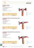 789 SPECIALIST TOOLING BODYWORK SHRINKING HAMMER 866D 41 Stretching and planishing hammer 1 round ribbed face one square smooth face New very high qu Каталог FACOM 2005 Профессиональный ручной инструмент для предприятий и мастерских Стр. 792 ENG