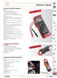 820 SPECIALIST TOOLING SPECIALIST TOOLING DIGITAL AUTOMOTIVE AMMETER 714 Multimeter for measuring AC voltages from 200 mV to 600 V rms DC voltages fr Каталог FACOM 2005 Профессиональный ручной инструмент для предприятий и мастерских Стр. 823 ENG