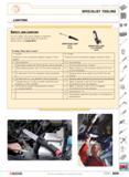 826 SPECIALIST TOOLING SPECIALIST TOOLING LIGHTING Safety and Lighting For your safety the supply voltage of inspection lamps used for working inside Каталог FACOM 2005 Профессиональный ручной инструмент для предприятий и мастерских Стр. 829 ENG