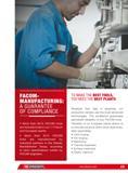14 FACOM- MANUFACTURING A GUARANTEE OF COMPLIANCE More than 60 FACOM tools are manufactured in our 11 French and European plants More than 35 FACOM tools ar Каталог FACOM 2013 Профессиональный ручной инструмент и оборудование для мастерских и цехов Стр. XIV ENG