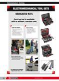 44 Electromechanical Servicing ELECTROMECHANICAL TOOL SETS DEDICATED KITS Each tool set is available with or without a service case STURDY AND COMPACT These Каталог FACOM 2013 Профессиональный ручной инструмент и оборудование для мастерских и цехов Стр. 18 ENG
