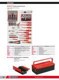 54 Electronics H CM EL30 50-piece electronic tool set Supplied without content detail below Weight 3 795 kg Qtys Set Description 449B 1 Crimping pliers 1230 Каталог FACOM 2013 Профессиональный ручной инструмент и оборудование для мастерских и цехов Стр. 28 ENG