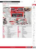 75 Agricultural maintenance Tool sets 1 H 2174 MAG5 160-piece metric tool set with chest BT 66 Bl Detail below Dimensions 670 x415x 361 mm Weight 82 925 kg Каталог FACOM 2013 Профессиональный ручной инструмент и оборудование для мастерских и цехов Стр. 49 ENG