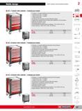 83 Mobile storage Roller cabinets and workshop furniture 2 JET+ 7-drawer roller cabinets 3 modules per drawer 7 drawers 18 modules distributed in the 60 and Каталог FACOM 2013 Профессиональный ручной инструмент и оборудование для мастерских и цехов Стр. 57 ENG