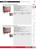 87 Mobile storage Roller cabinets and workshop furniture 2 JET+ 8-drawer roller cabinets 5 modules per drawer 8 drawers 40 modules distributed in the 60 and Каталог FACOM 2013 Профессиональный ручной инструмент и оборудование для мастерских и цехов Стр. 61 ENG